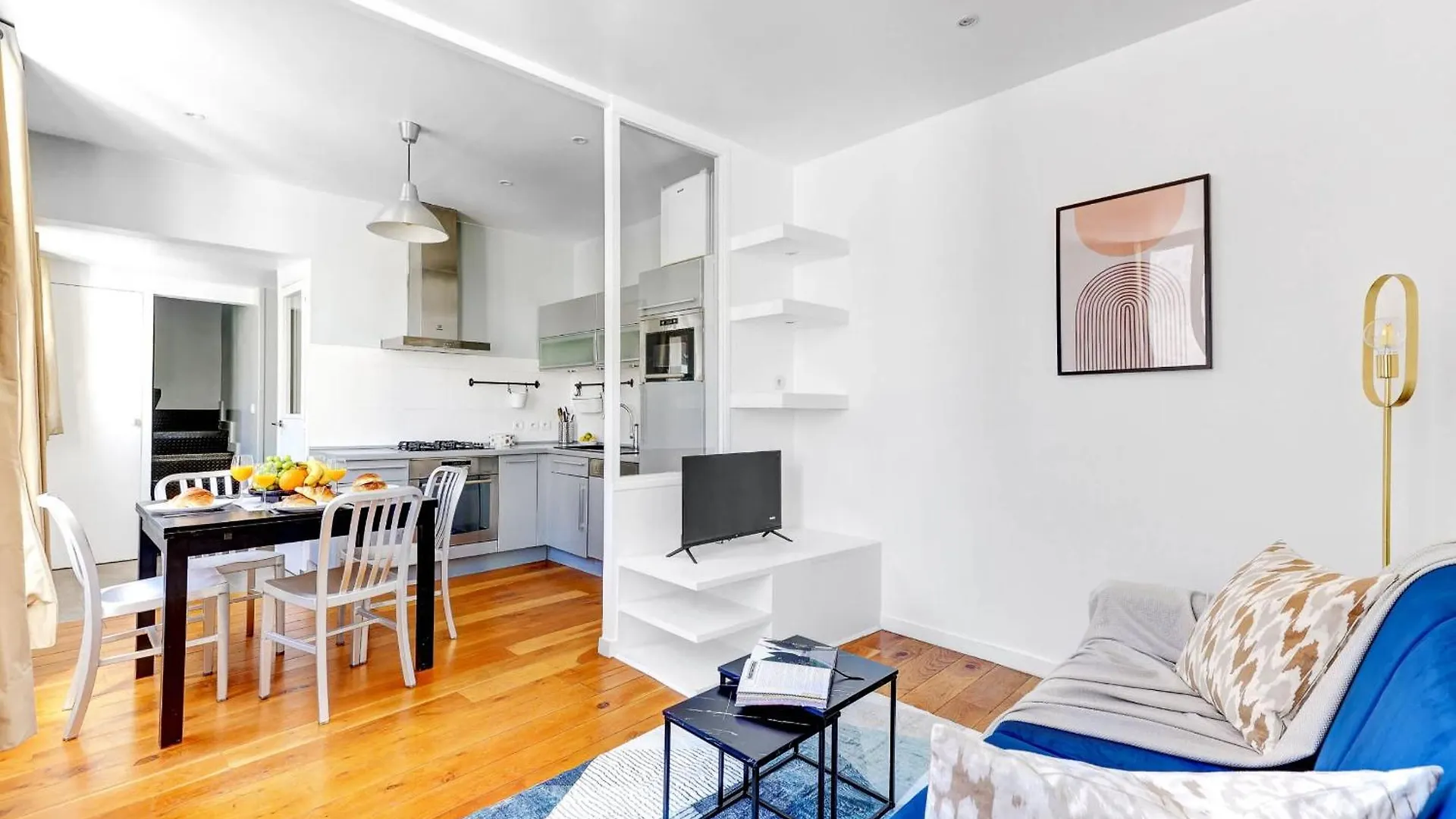 Apartamento Bright 1Br By Palais Garnier & Champs-Elysees París Francia